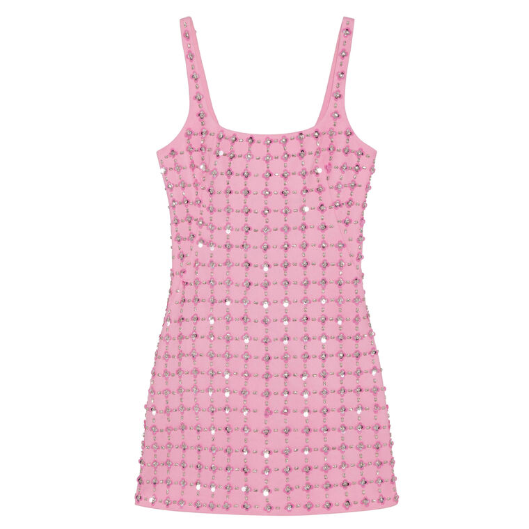 Ziva Sleeveless Embellished Mini Dress image number null