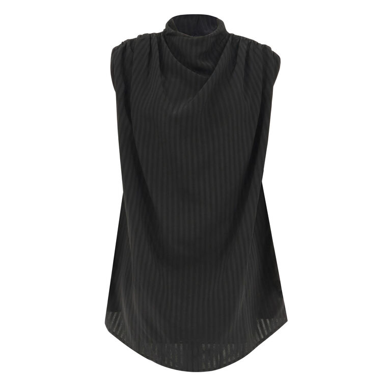 Penny Sleeveless Draped Top image number null
