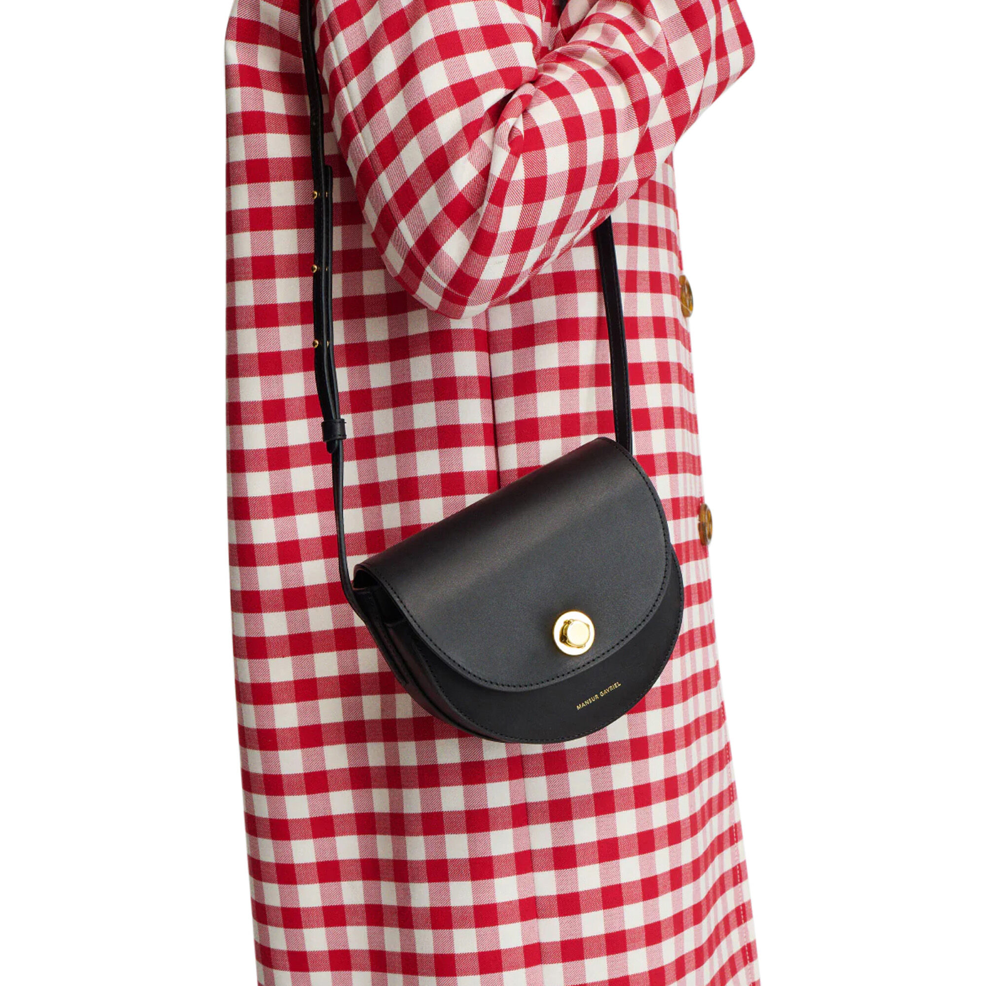 Mansur Gavriel Mini Saddle Bag | Tootsies