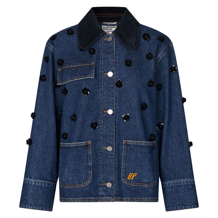 Beannie Sequin Flower Jacket image number null