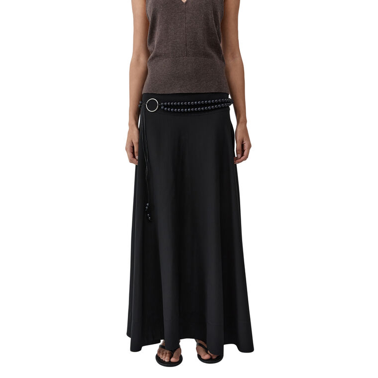 Fluid Circle Hem Skirt image number null