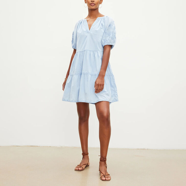 Chrissy Embroidered Boho Dress image number null