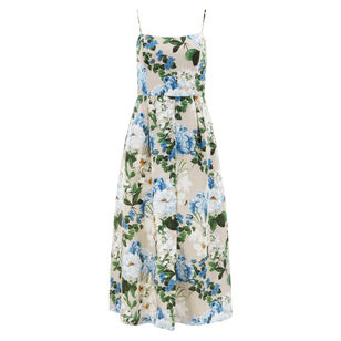 Pru Sleeveless Floral Midi Dress