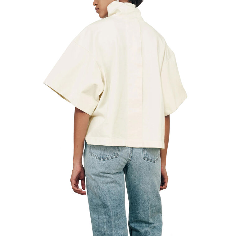The Orbital High Neck Short Sleeve T-Shirt image number null