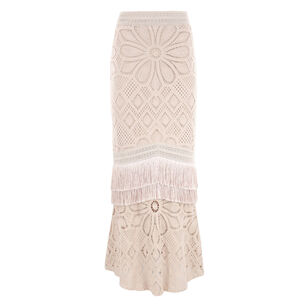 Flower Crochet Skirt