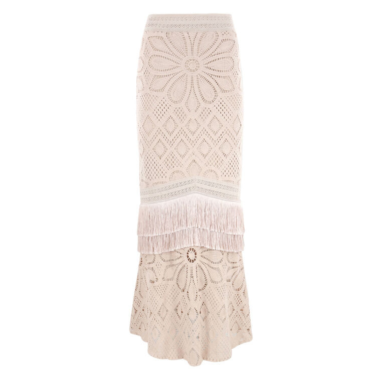 Flower Crochet Skirt image number null