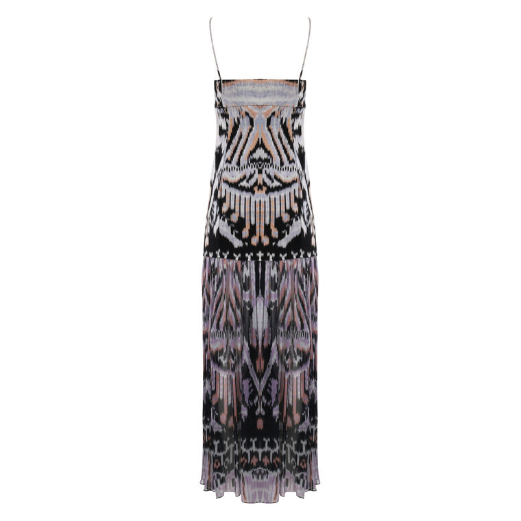 Marisol Sleeveless Drop Waist Gown image number null