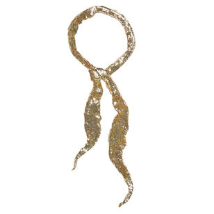 Veronique Sequin Skinny Scarf