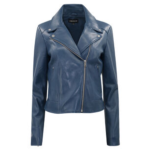 Kelsey Leather Biker Jacket