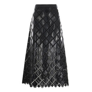 Lozenge Midi Skirt