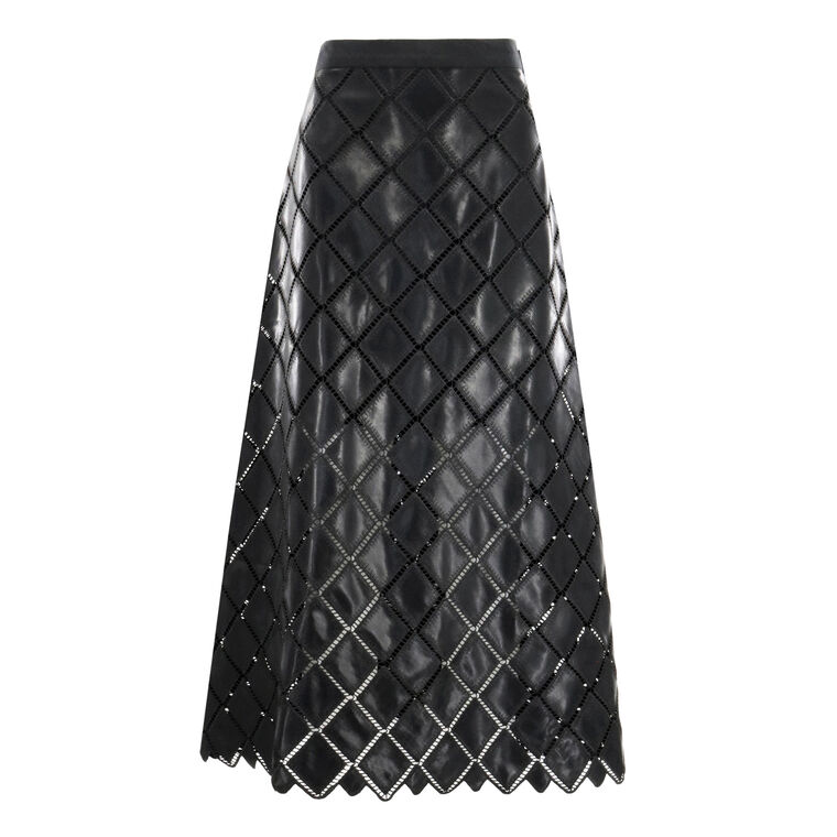 Lozenge Midi Skirt image number null