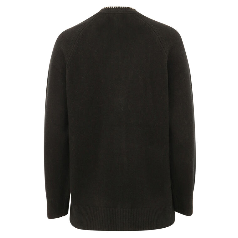 Galatea Contrast Button Front Cardigan image number null