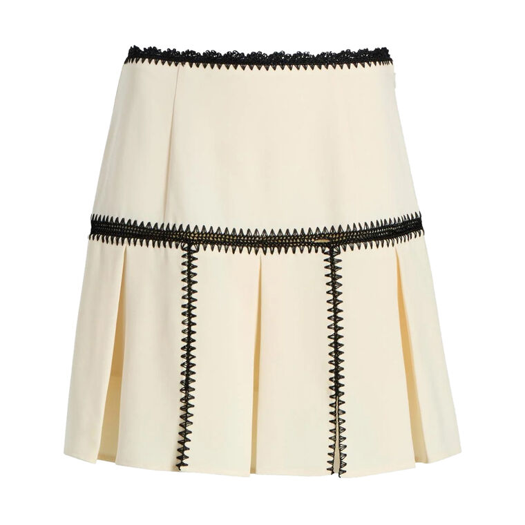 Crochet Sinclaire Mini Skirt image number null