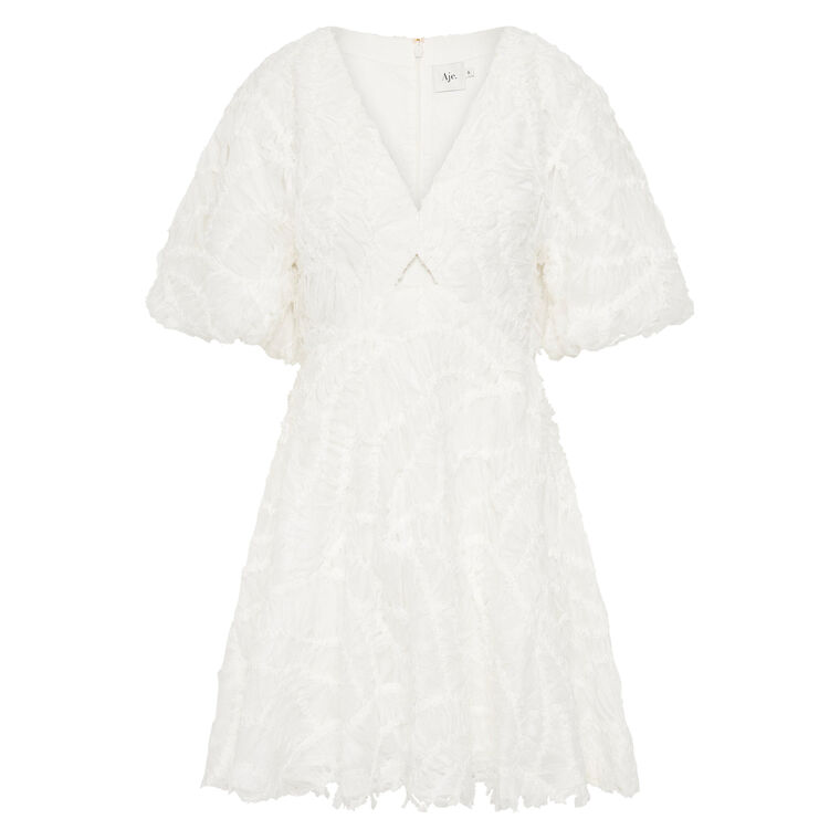 Florential Mini Short Sleeve Swing Dress image number null