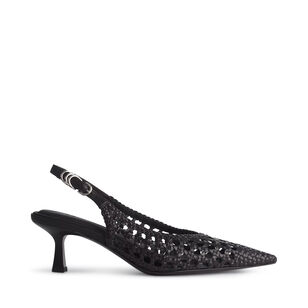 Brynn Woven Slingback Heels