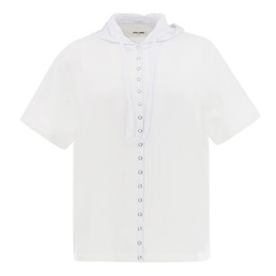 Lucky Short Sleeve Hooded Shirt