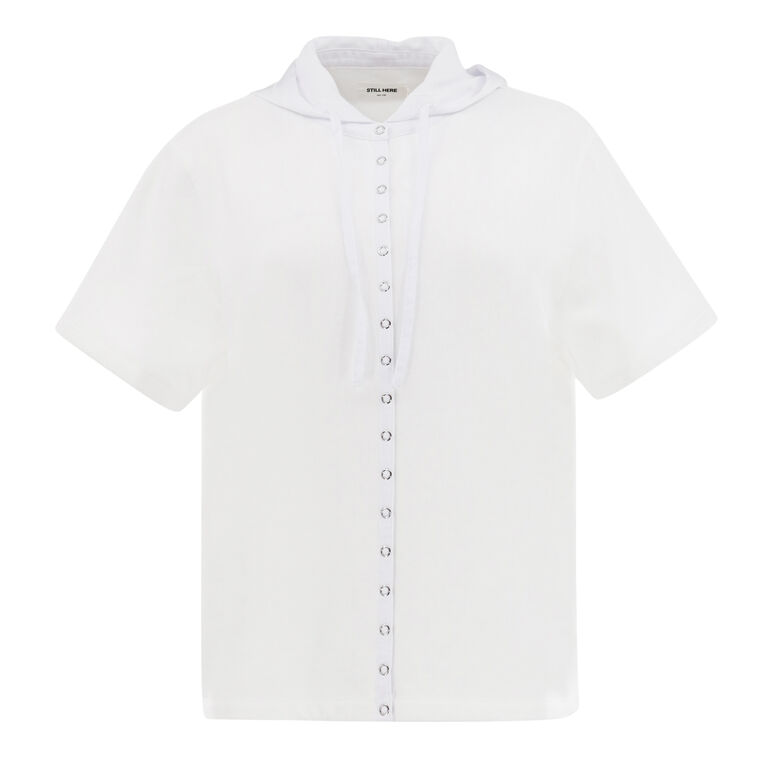 Lucky Short Sleeve Hooded Shirt image number null