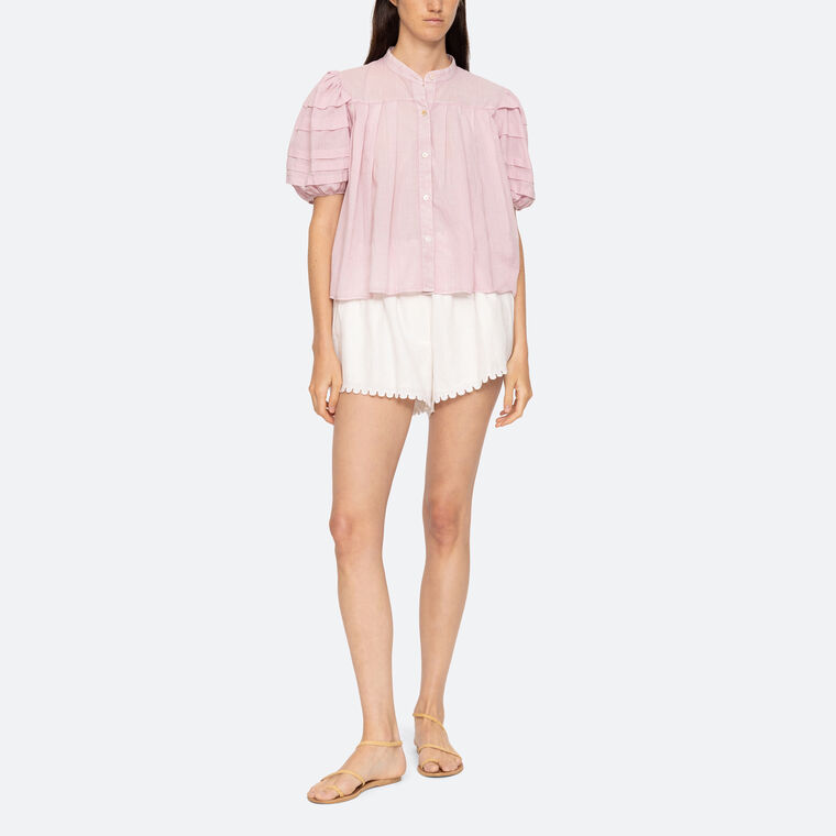 Salome Puff Sleeve Blouse image number null