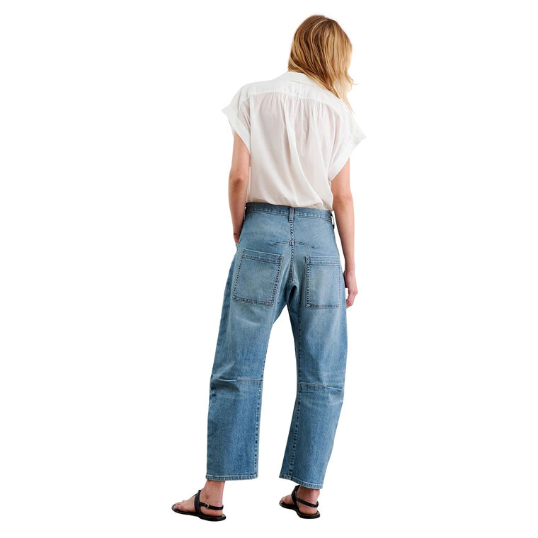 Shon Mid Rise Relaxed Fit Jean image number null