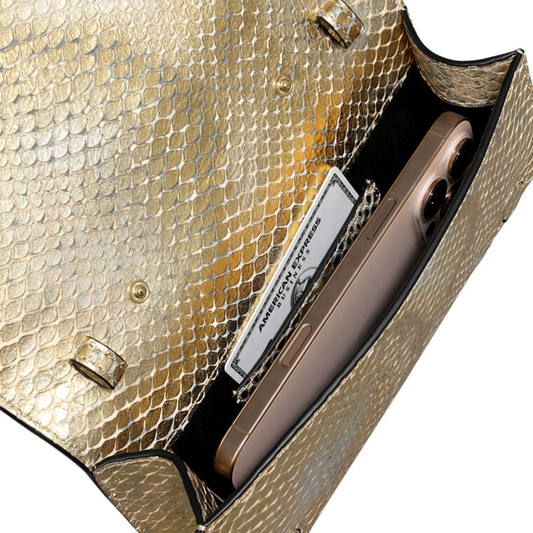 Serpent Side Handle Clutch image number null