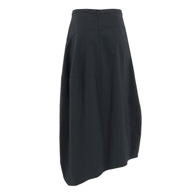 Nylon Asymmetrical Balloon Skirt image number null