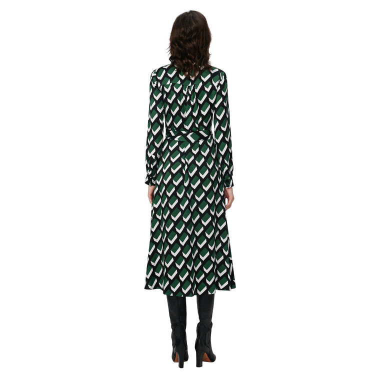 Gizelle Jacquard Midi Dress image number null