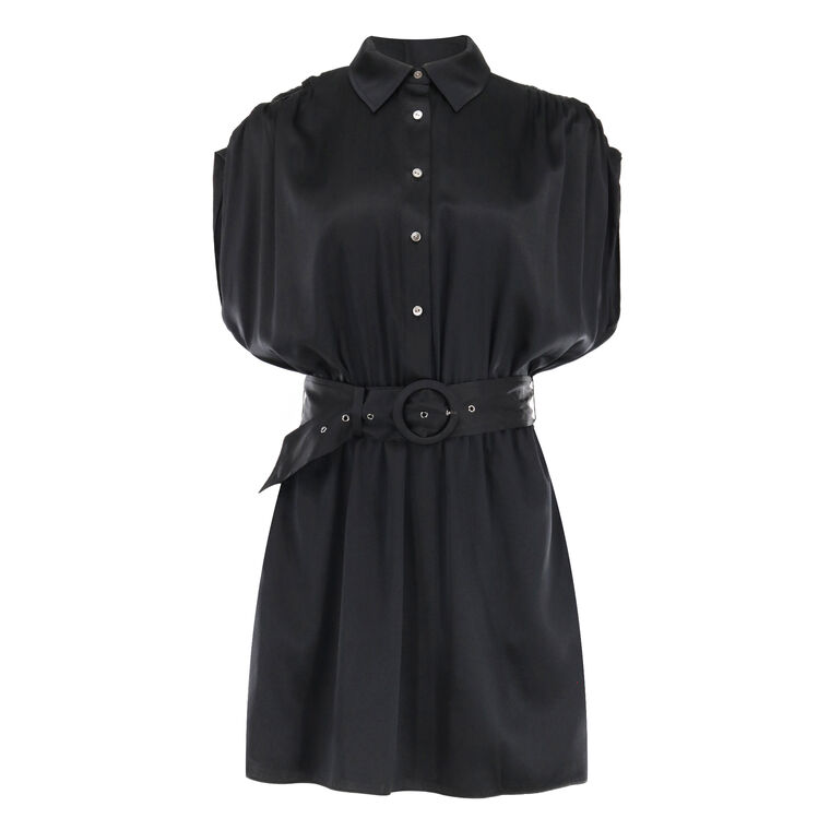 ramy brook shirt dress Ramy Brook Darcey Cotton Poplin Sleeveless Midi Dress in Crimson