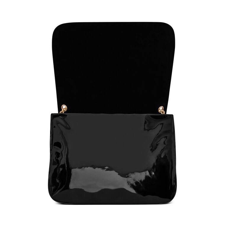 Jamie Patent Leather Shoulder Bag image number null
