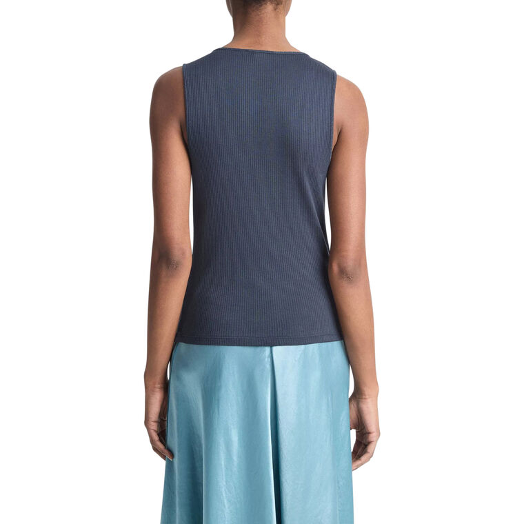 Ribed Pima Cotton Shell image number null