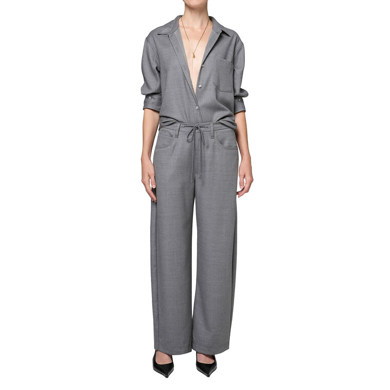 Brynn Wool Drawstring Pants image number null