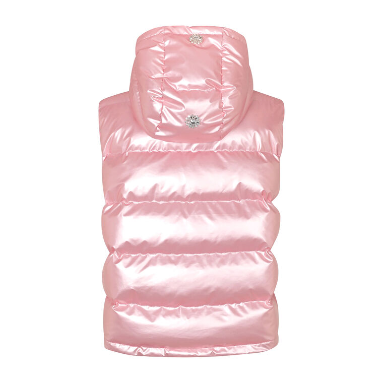 Olivia Metallic Padded Vest image number null