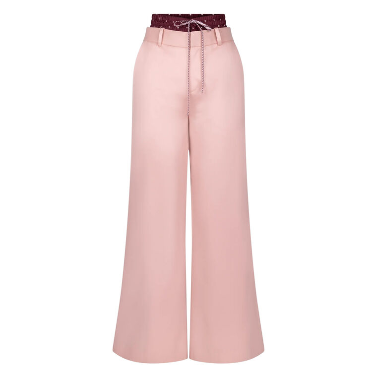 Double Waistband Trousers image number null