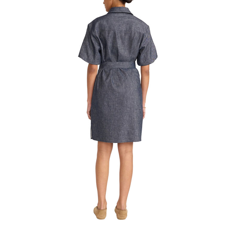 The Villa Denim Dress image number null