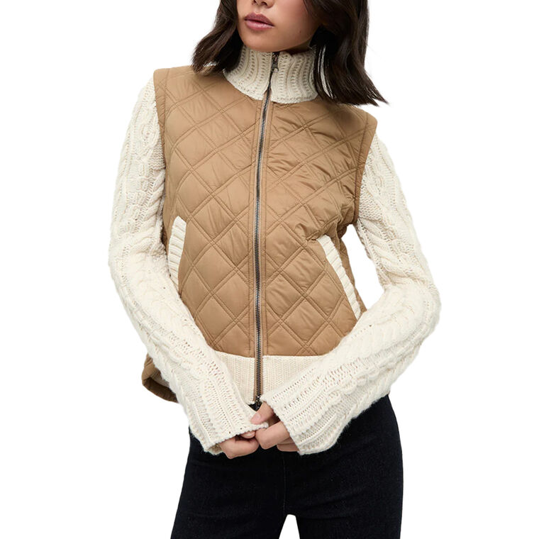 Patra Mixed Media Jacket image number null
