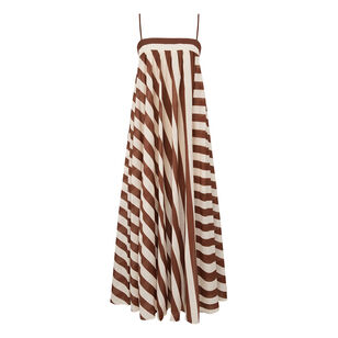 Daylight Stripe Sleeveless Maxi Dress