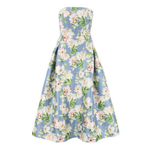 Shay Strapless Midi Dress