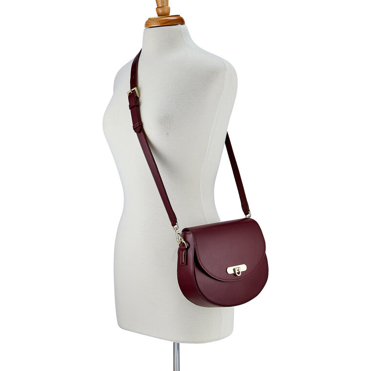 Sophia Top Handle Saddle Bag image number null