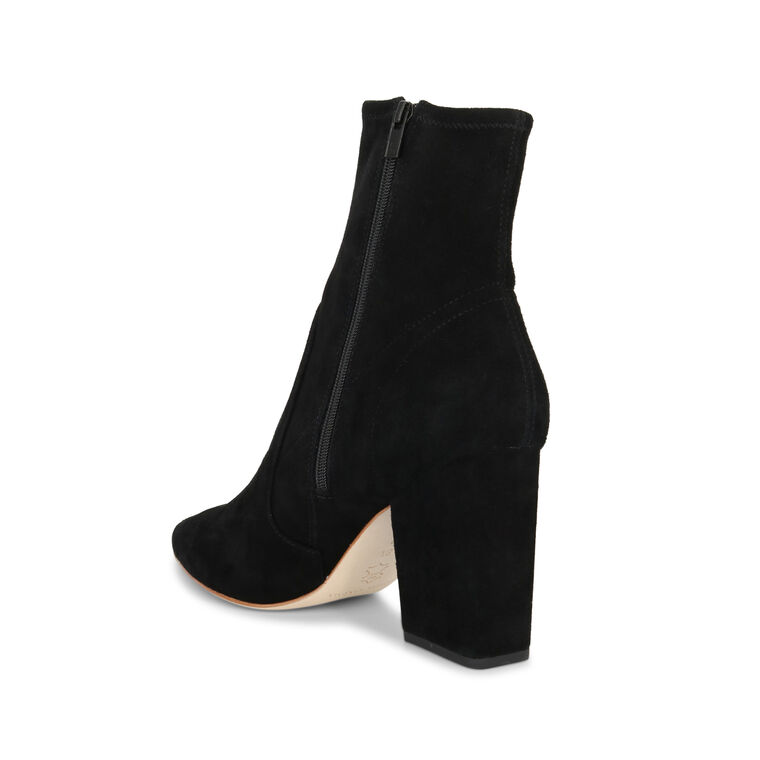 Isla Suede Slim Ankle Bootie image number null