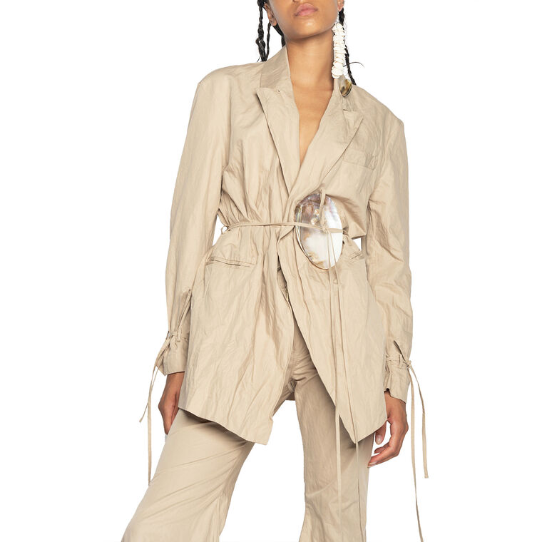Wrinkled Blazer image number null