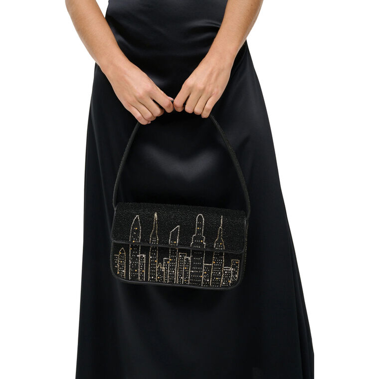 Tommy Beaded Shoulder Bag image number null