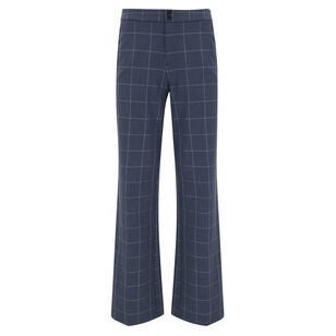 York Embroidered Wide Leg Trouser