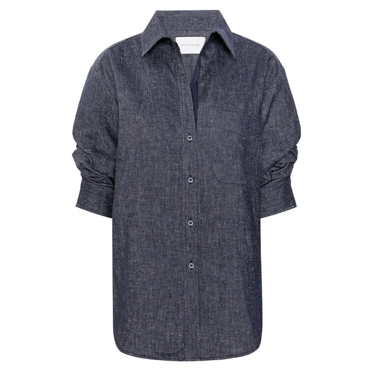 The Pia Denim Shirt image number null