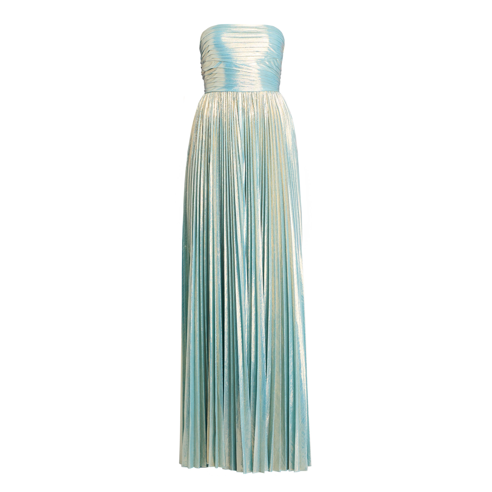 Sevyn Strapless Pleated Maxi Dress