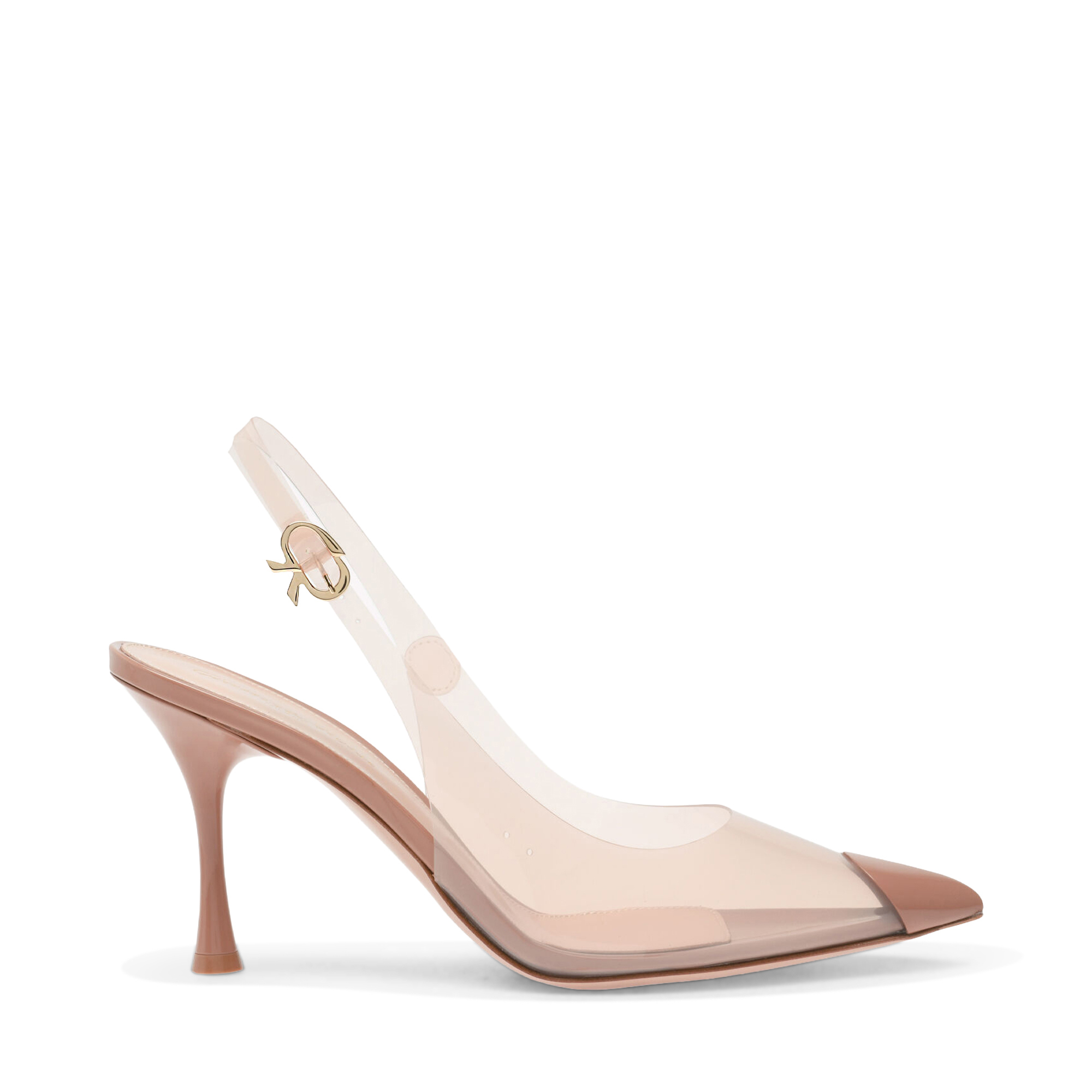 Diana 85mm Glass Slingback Pumps