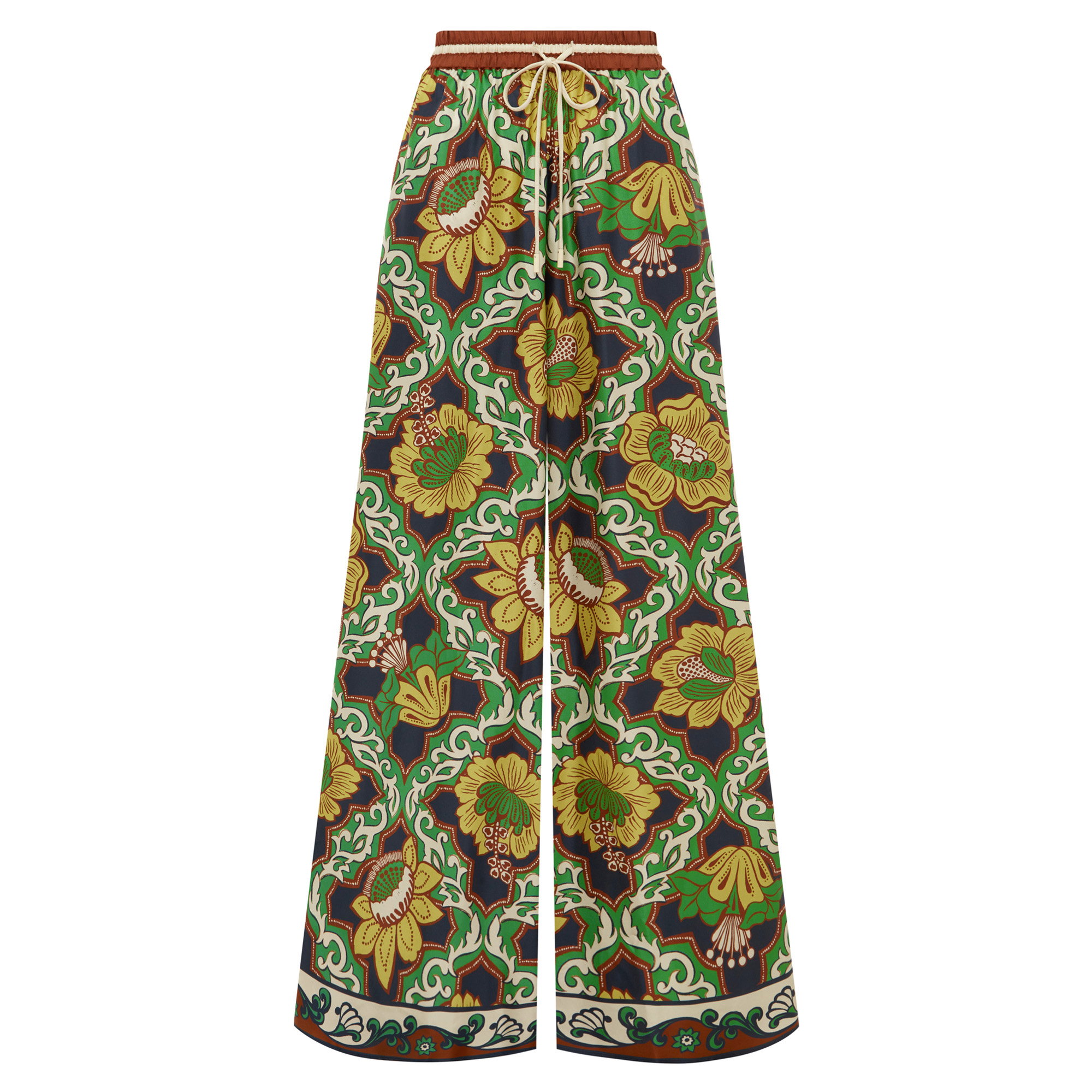 Liana Silk Palazzo Pant