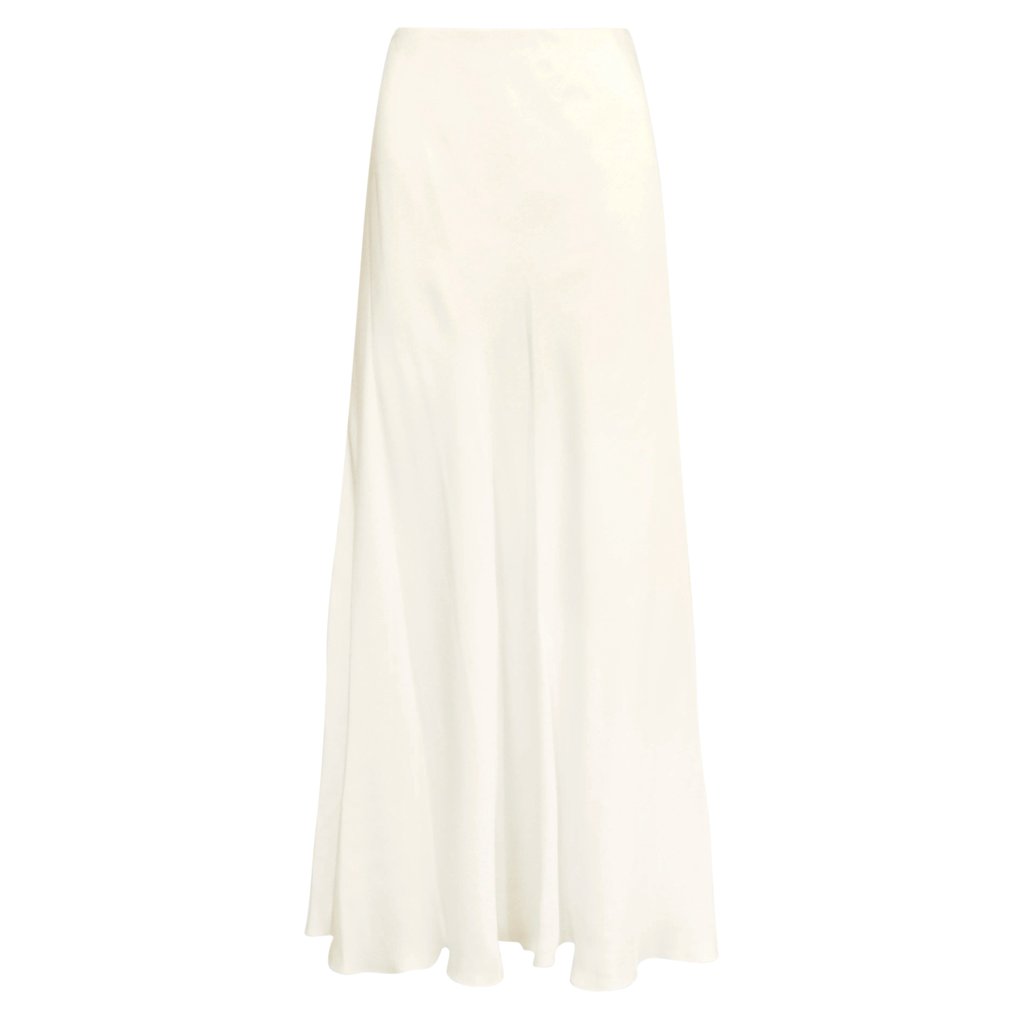 Beth Satin Bias Cut Midi Skirt
