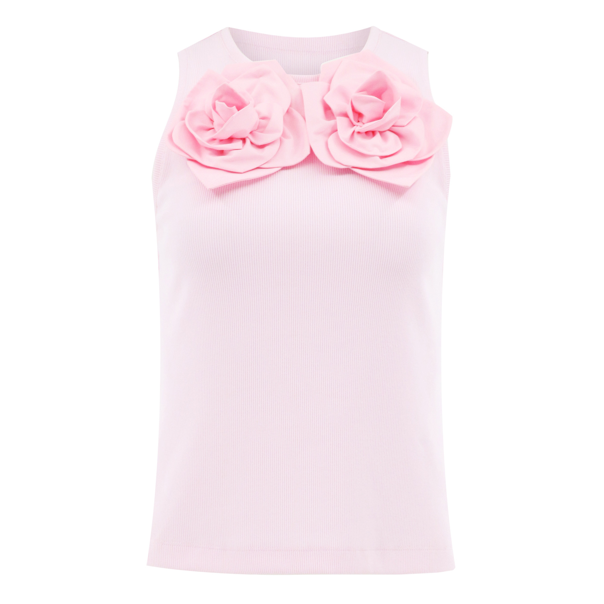 Camille 3D Flower Tank