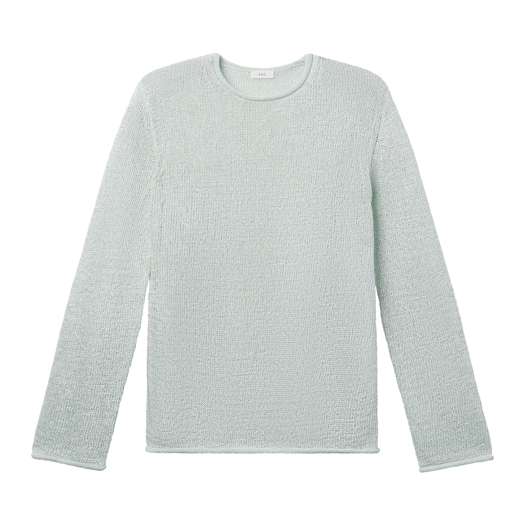 Ash Long Sleeve Open Knit Sweater