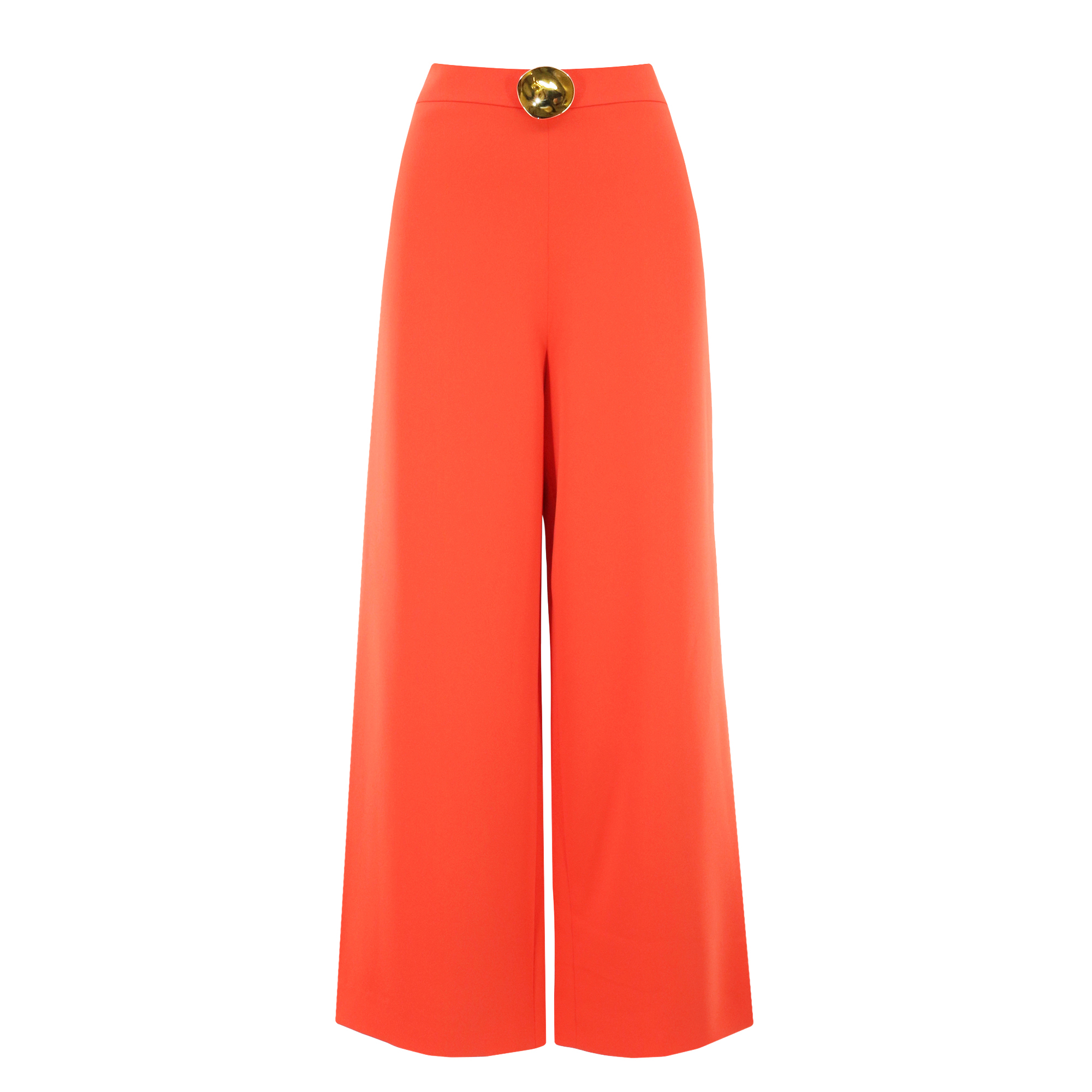 Spargi Fringe-Detail Cropped Wide-Leg Pant