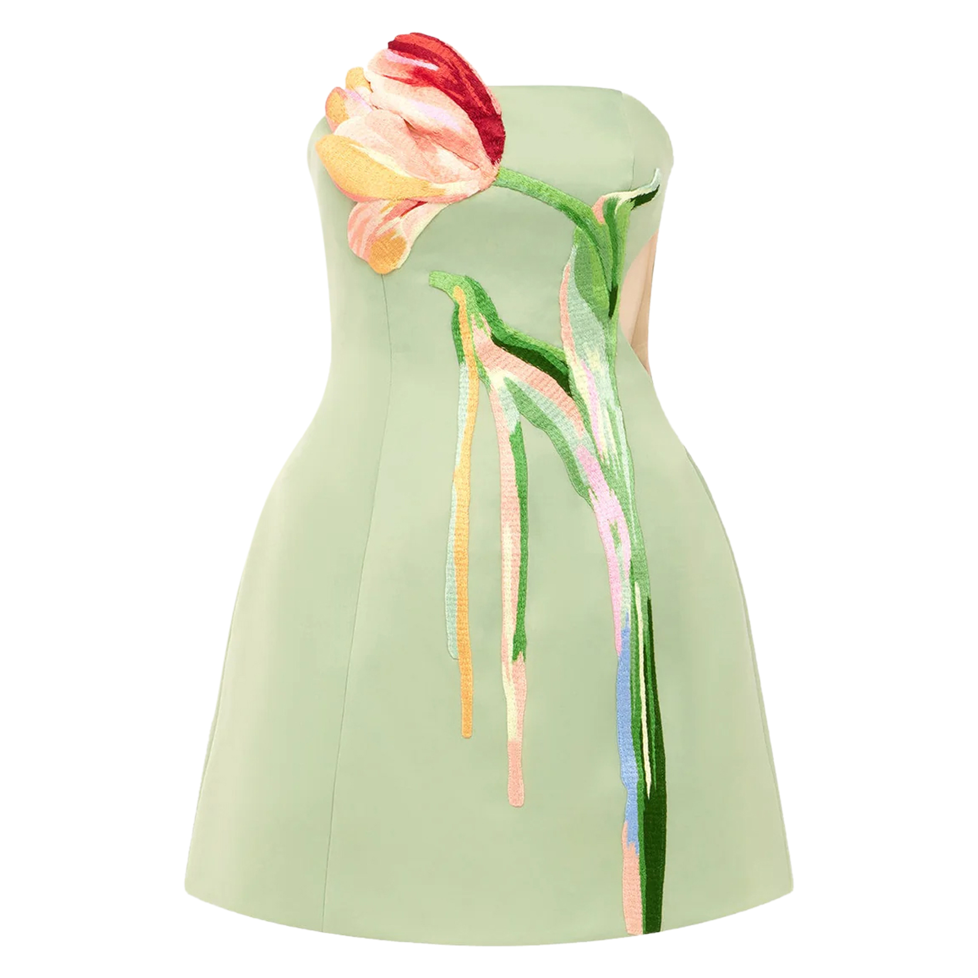 Roselle Cutout Bustier Mini Dress